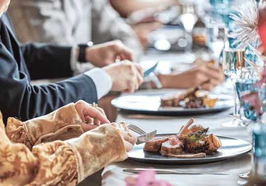 心と会話が弾むゲストへ美食のおもてなし