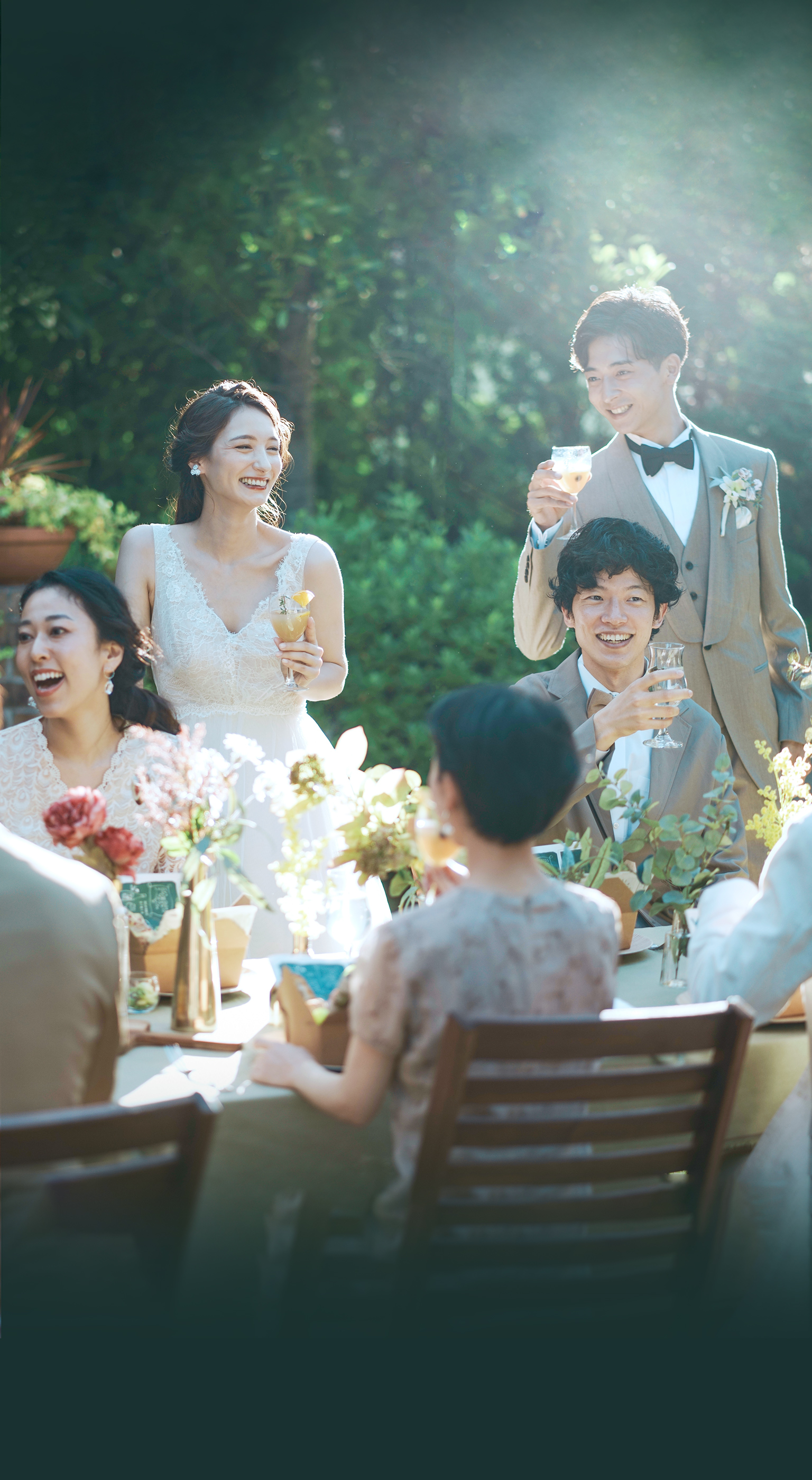 東京の結婚式場ならT＆G_ブーケを持った花嫁