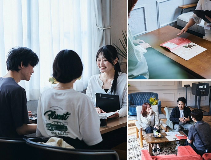 ウェディングプランナー相談ブース
