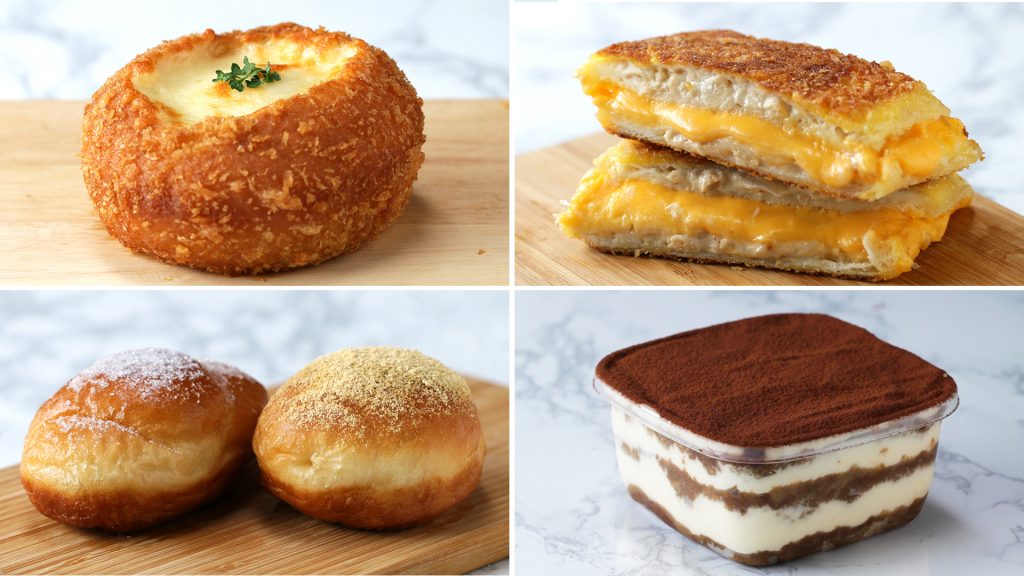 【Tasty Japan オススメレシピ】菓子パンから惣菜パンまで!お手軽アレンジ4選のアイキャッチ