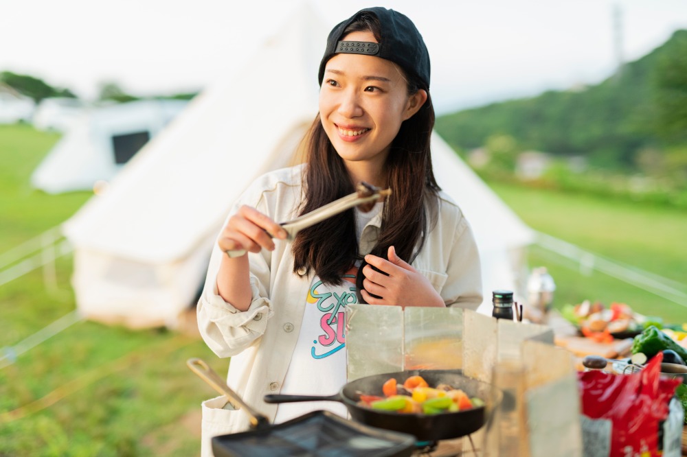 GWは家族でおでかけ!初心者でも超簡単2人で作るキャンプ飯のアイキャッチ